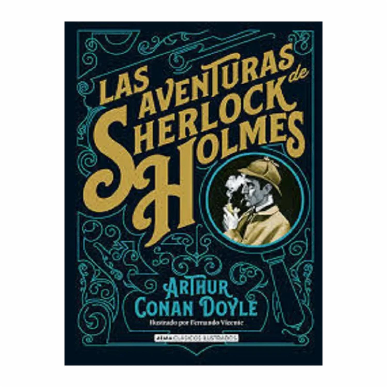 Libro Las Aventuras De Sherlock Holmes LAROUSSE 330 Páginas