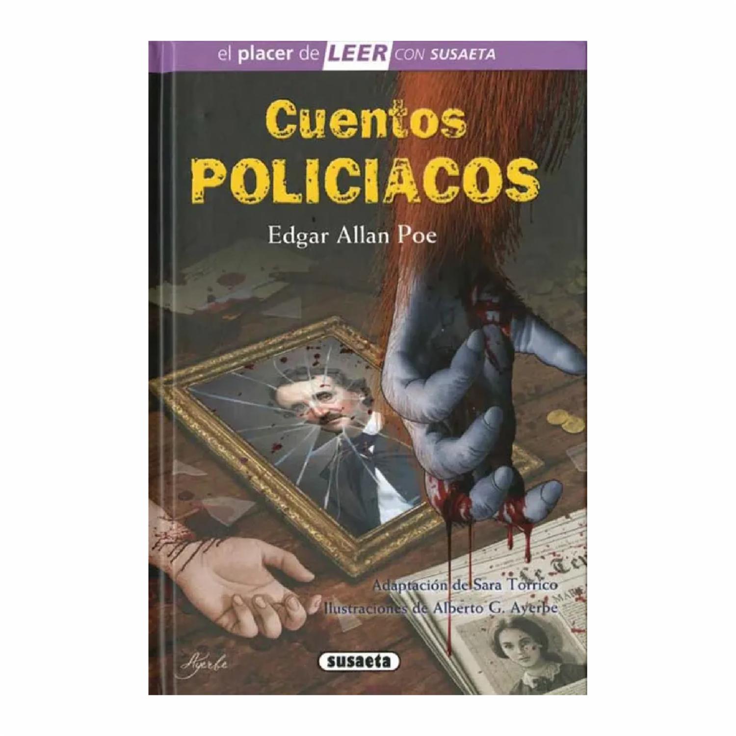 Cuentos Policiacos Edgar Allan SUSAETA 72 Páginas