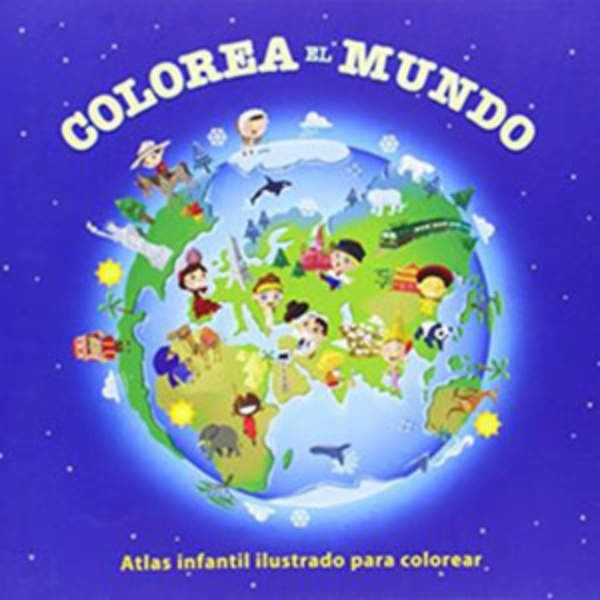 Colorea El Mundo Gomez Carrizo Pedro BIBLOK BOOK 95 Páginas