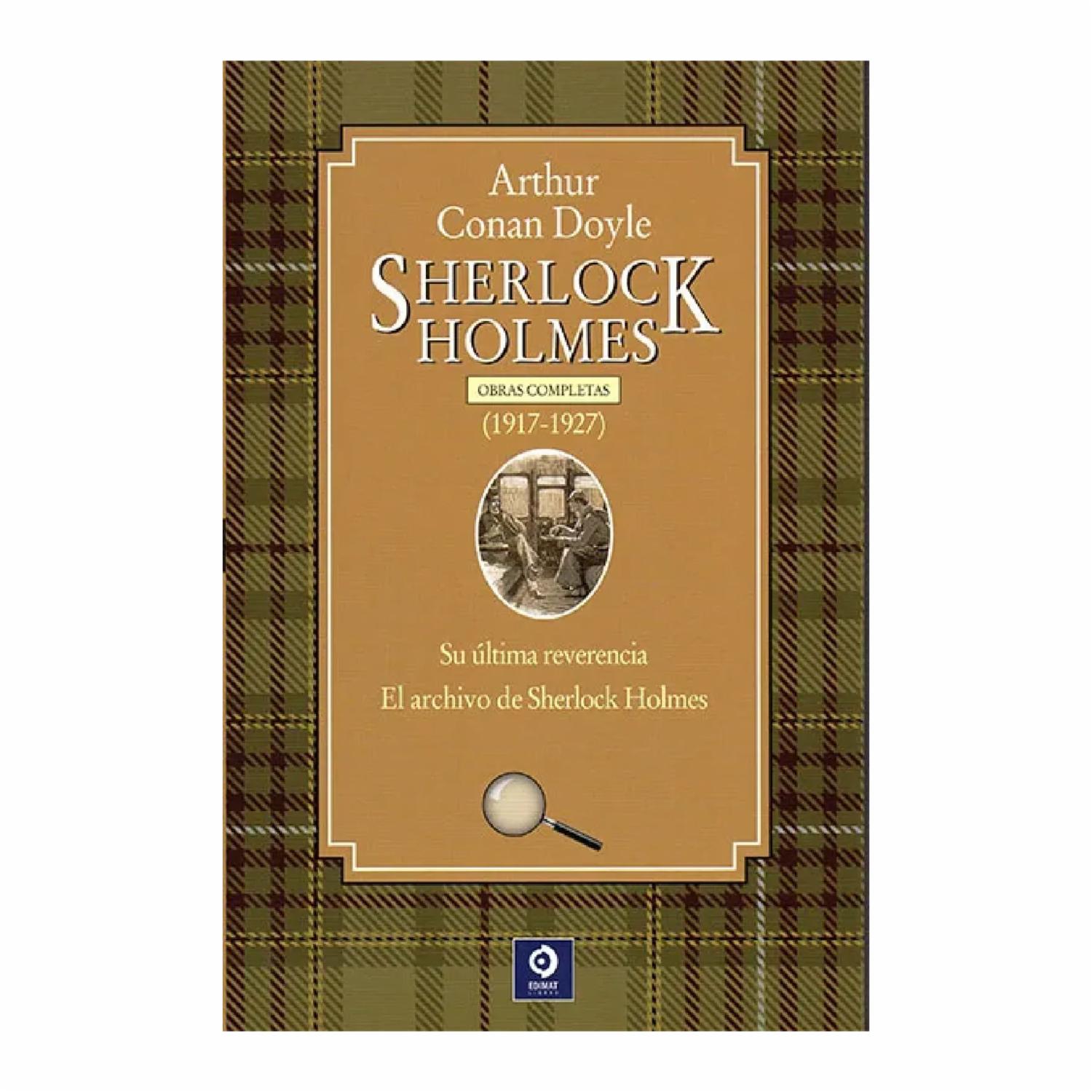 Libro Sherlock Holmes Tomo Iv -Obra Completa EDIMAT 400 Páginas