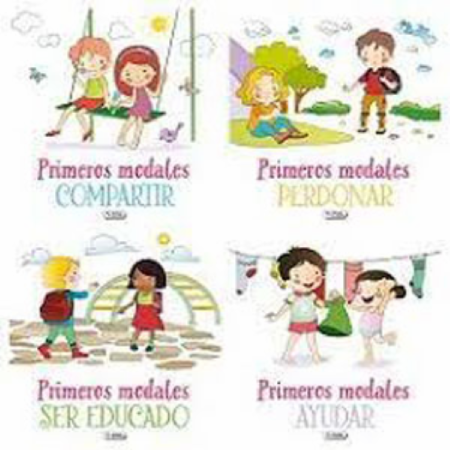 Libro Colección Primeros Modales 4 Títulos EDICIONES SALDAÑA 14 Páginas