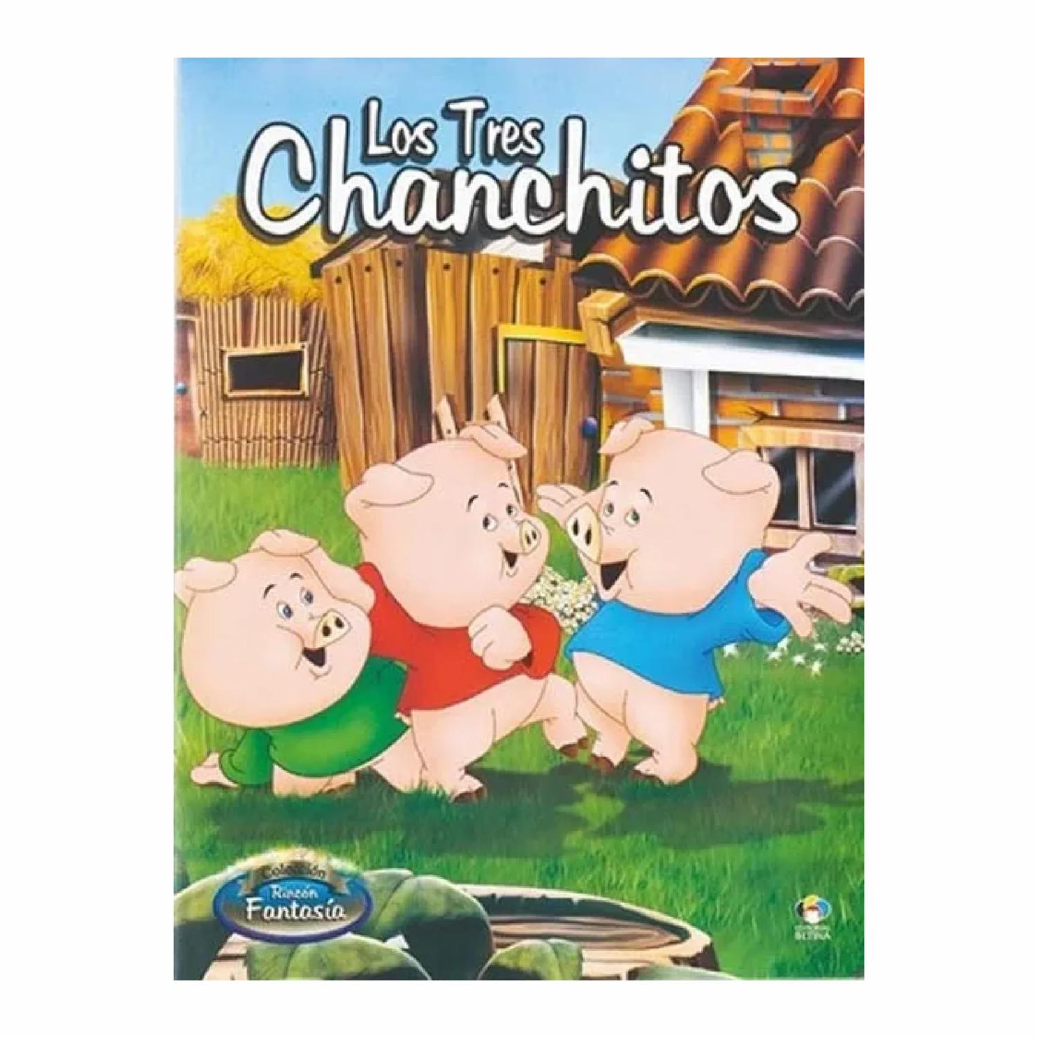 Libro Rincón Fantasía Tres Chanchitos BETINA EDITORIAL 29 Páginas