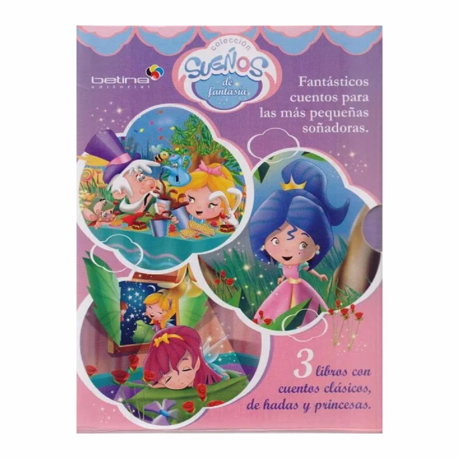 Libro Infantil Sueños De Fantasias (Pack 3 Libros) BETINA EDITORIAL 14 Páginas