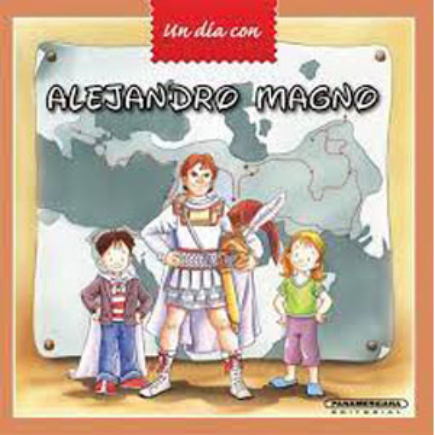Libro Un Dia Con Alejandro Magno PANAMERICANA EDITORIAL 24 Páginas