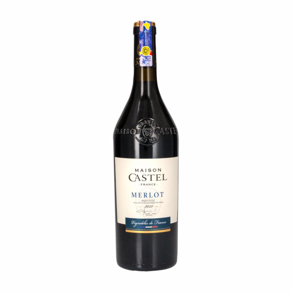 Vino Tinto Merlot Maison Castel 750 Ml