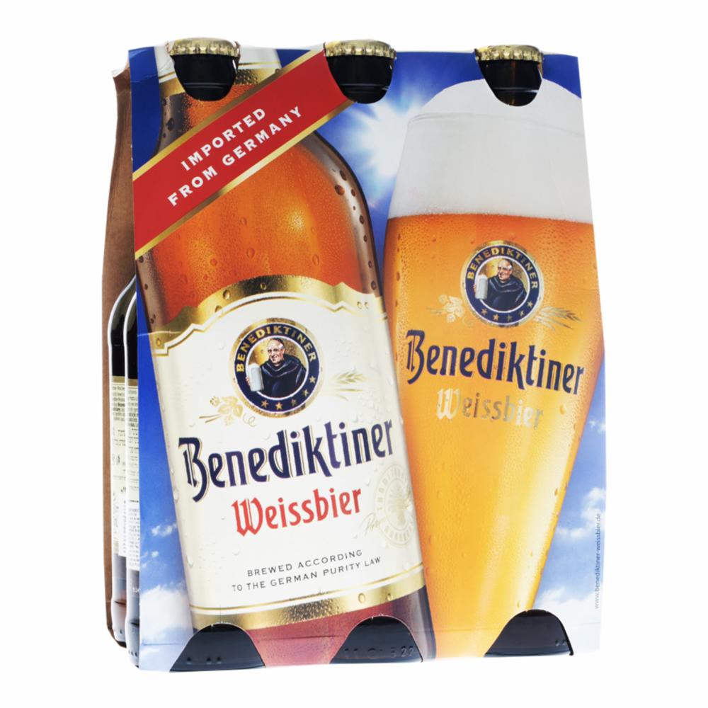 Cerveza Rubia Weissbier Benediktiner 6 X 330 Ml