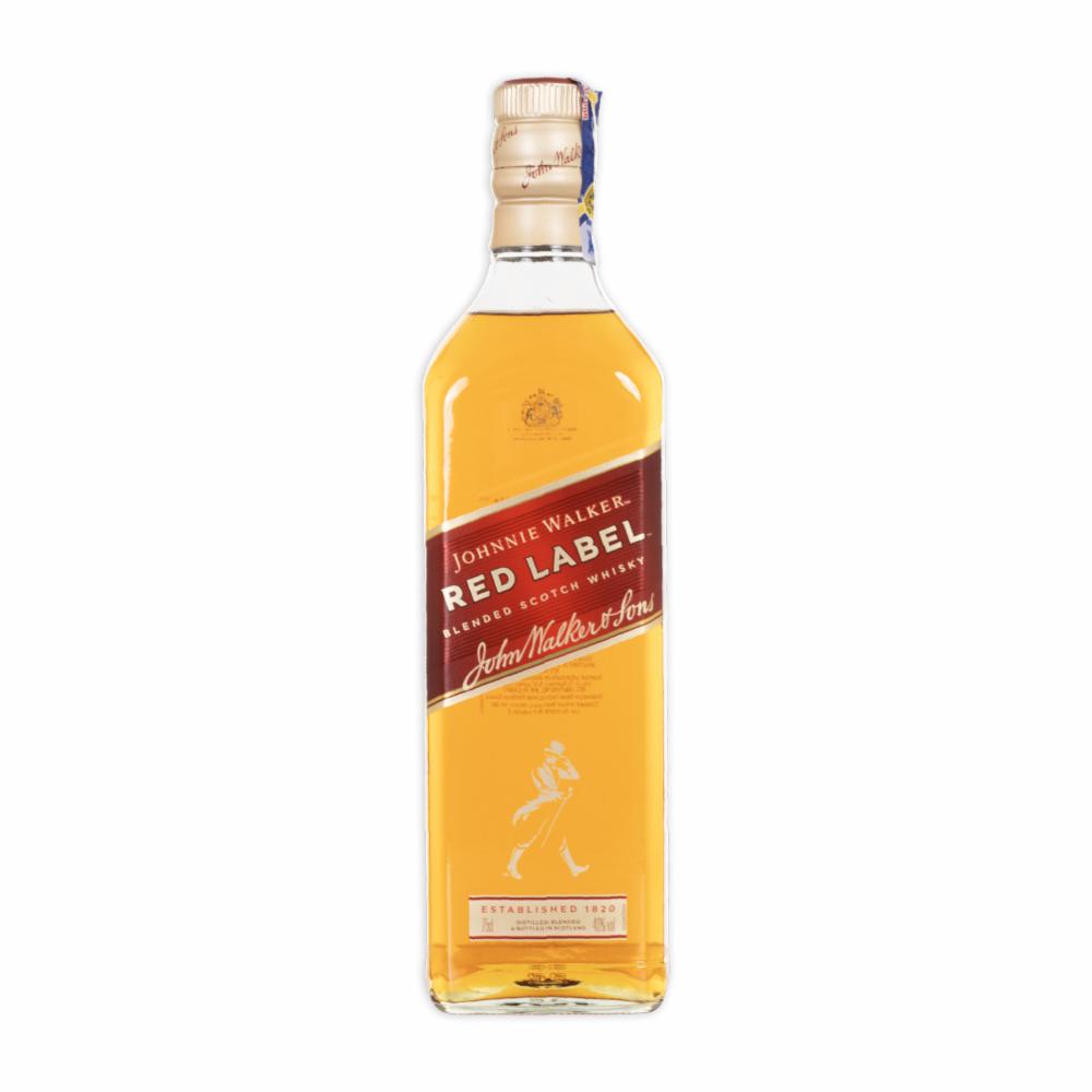 Whisky Rojo Botella Johnnie Walker 750 Ml