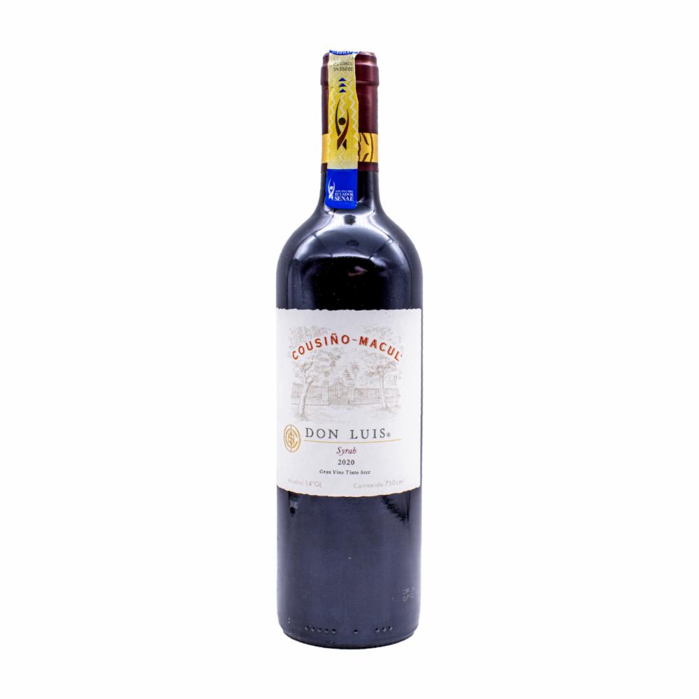 Vino Tinto Don Luis Syrah Cousino 750 Ml