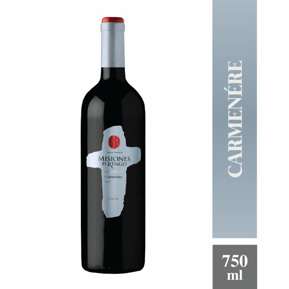Vino Tinto Carmenere Misiones De Rengo 750 Ml