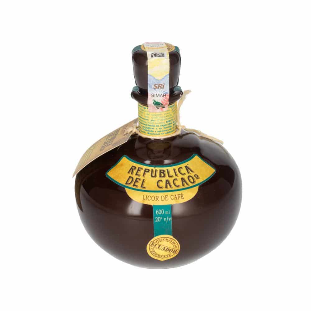 Licor De Café Republica Del Cacao Botella