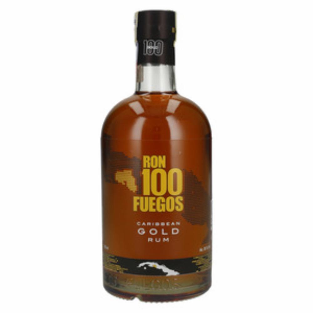 Ron Gold 100 Fuegos Botella