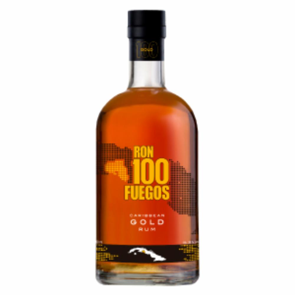 Ron Negro 100 Fuegos Botella