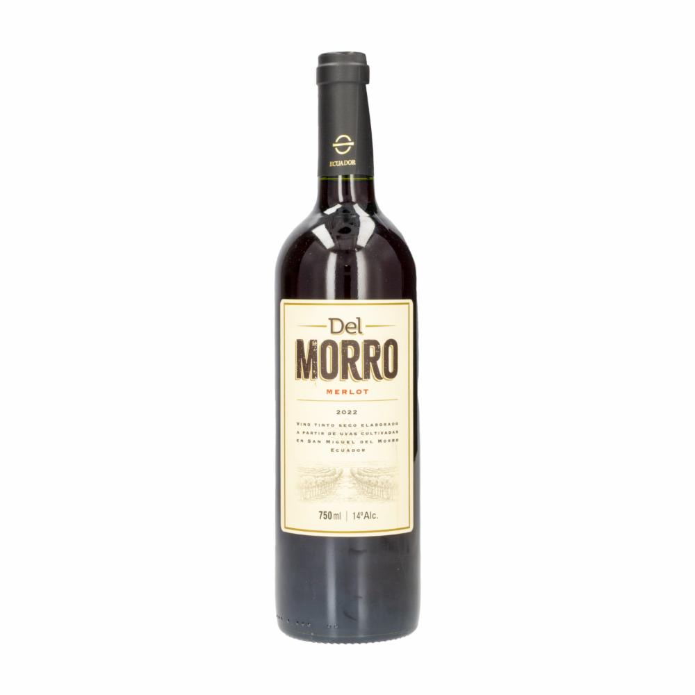 Vino Tinto Merlot Seco Del Morro 750 Ml