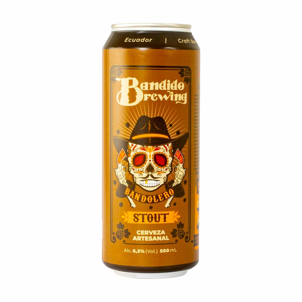 Cerveza Bandolero Cacao Stout Bandido 500 Ml