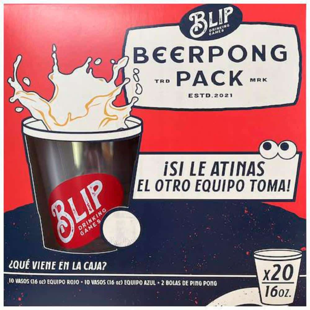 Beer Pong Drinking Games Blip Pack X22