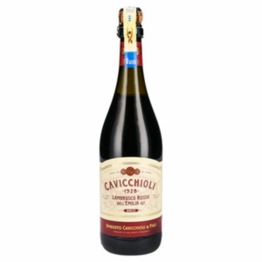 Vino Espumante Rosado Lambrusco Italiano Cavicchioli 750 Ml