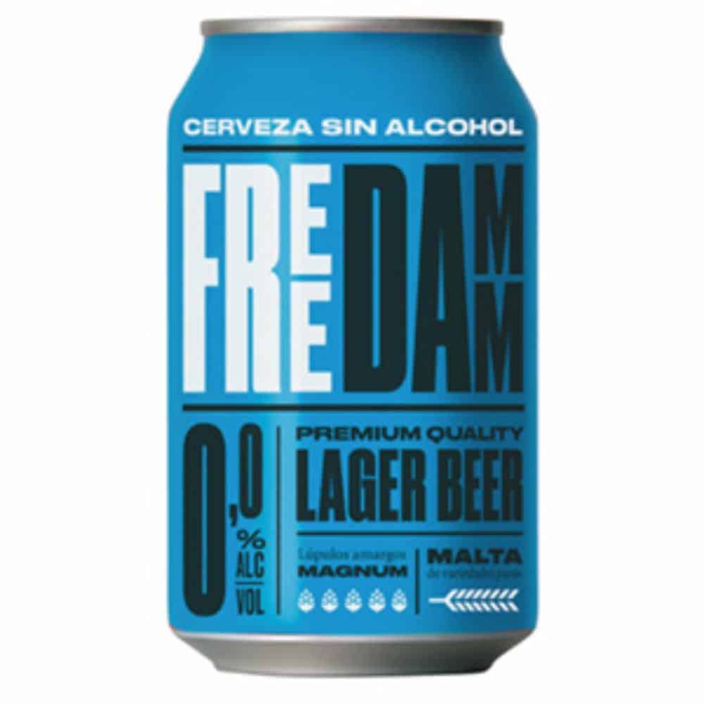 Cerveza Sin Alcohol En Lata Estrella Damm 330 Ml