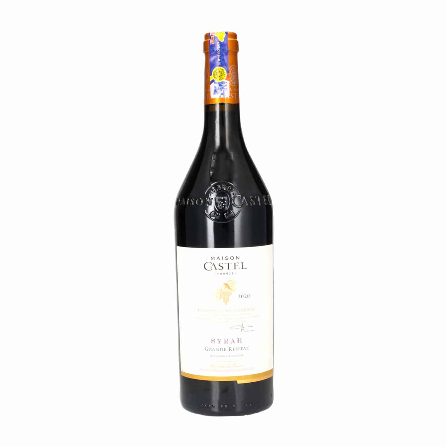 Vino Tinto Syrah Grand Reserve Maison Castel 750 Ml
