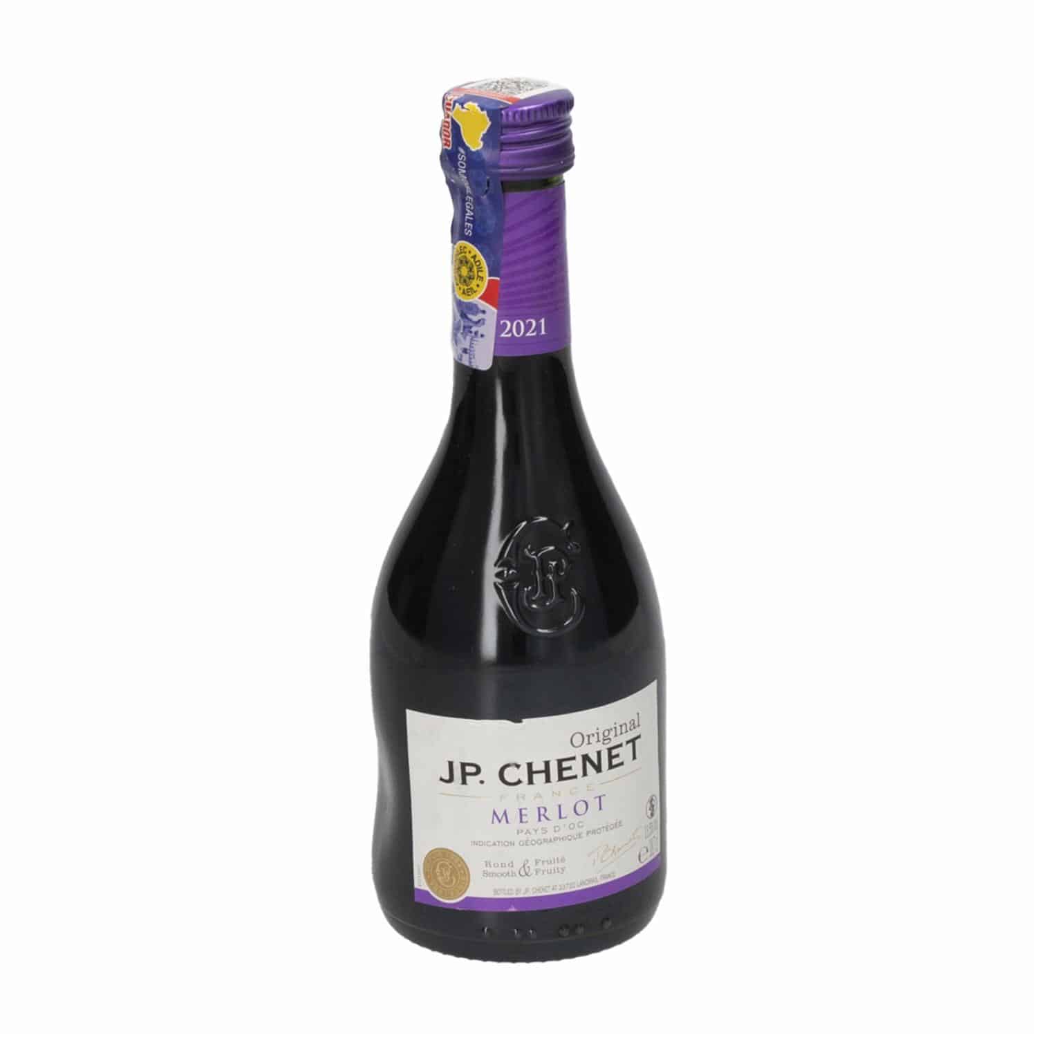 Vino Tinto Frances Merlot Jp Chenet 187 Ml