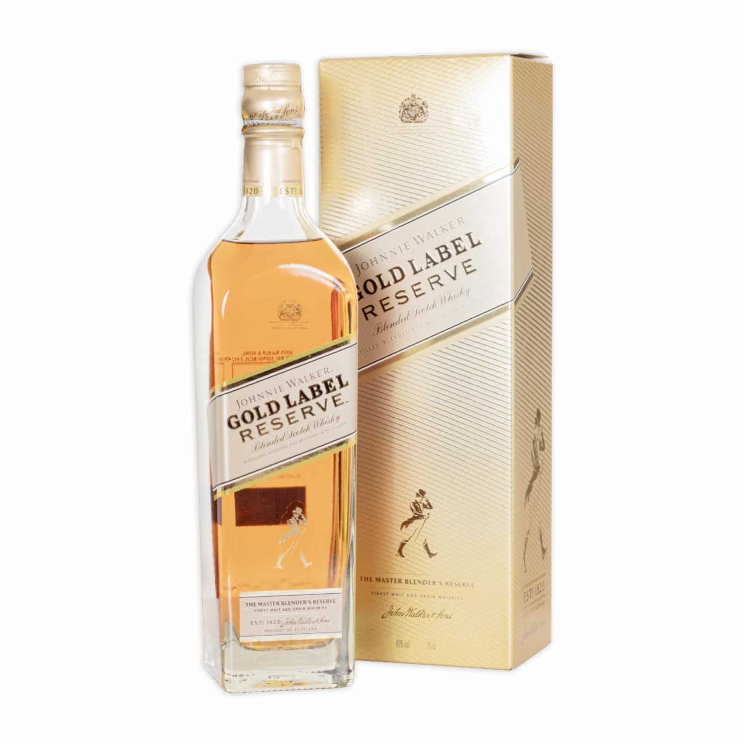 Whisky Gold Label Reserve Caja Johnnie Walker 750 Ml