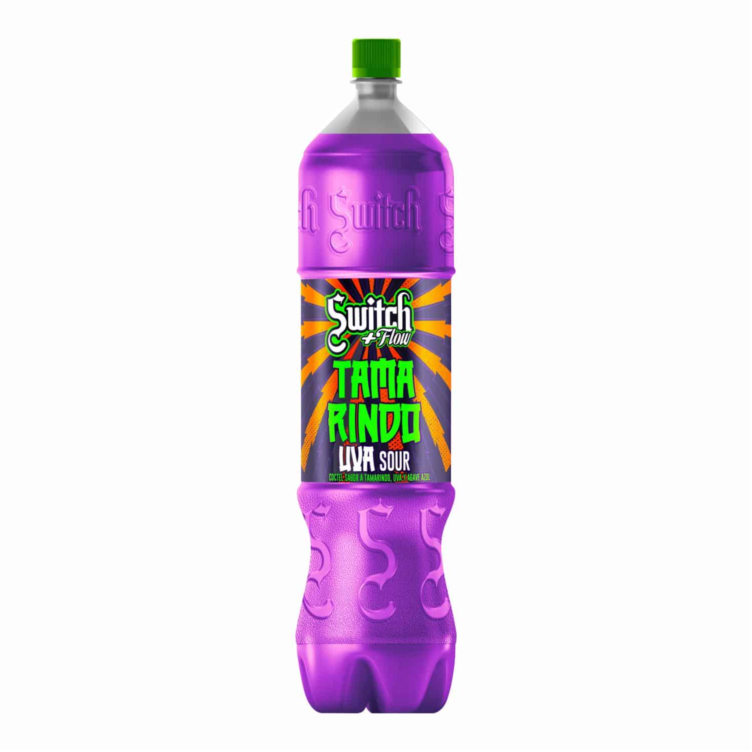 Coctel De Agave Sabor A Tamarindo Y Uva Switch 2000 Ml