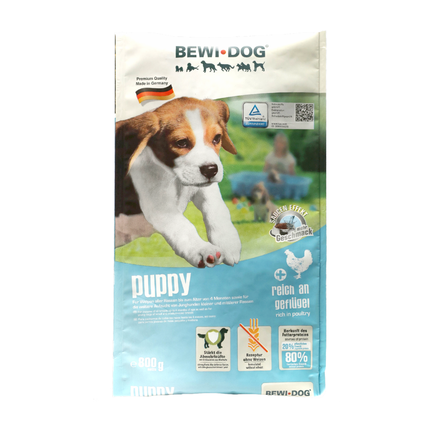 Alimento Para Perros Cachorros Razas Pequeñas Y Medianas Puppy BEWI DOG 800 G
