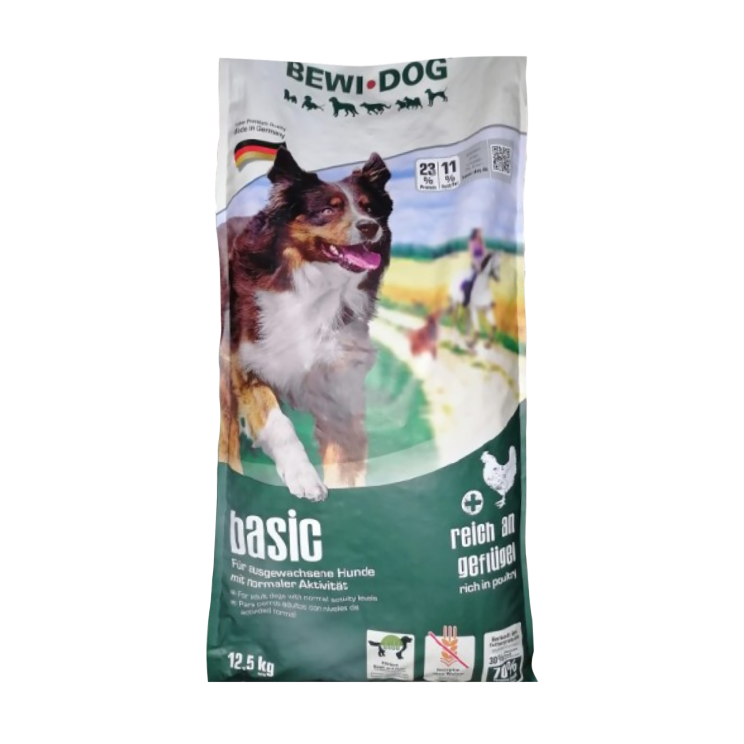 Alimento Para Perros Adultos Razas Grandes Basic BEWI DOG 12.5 Kg