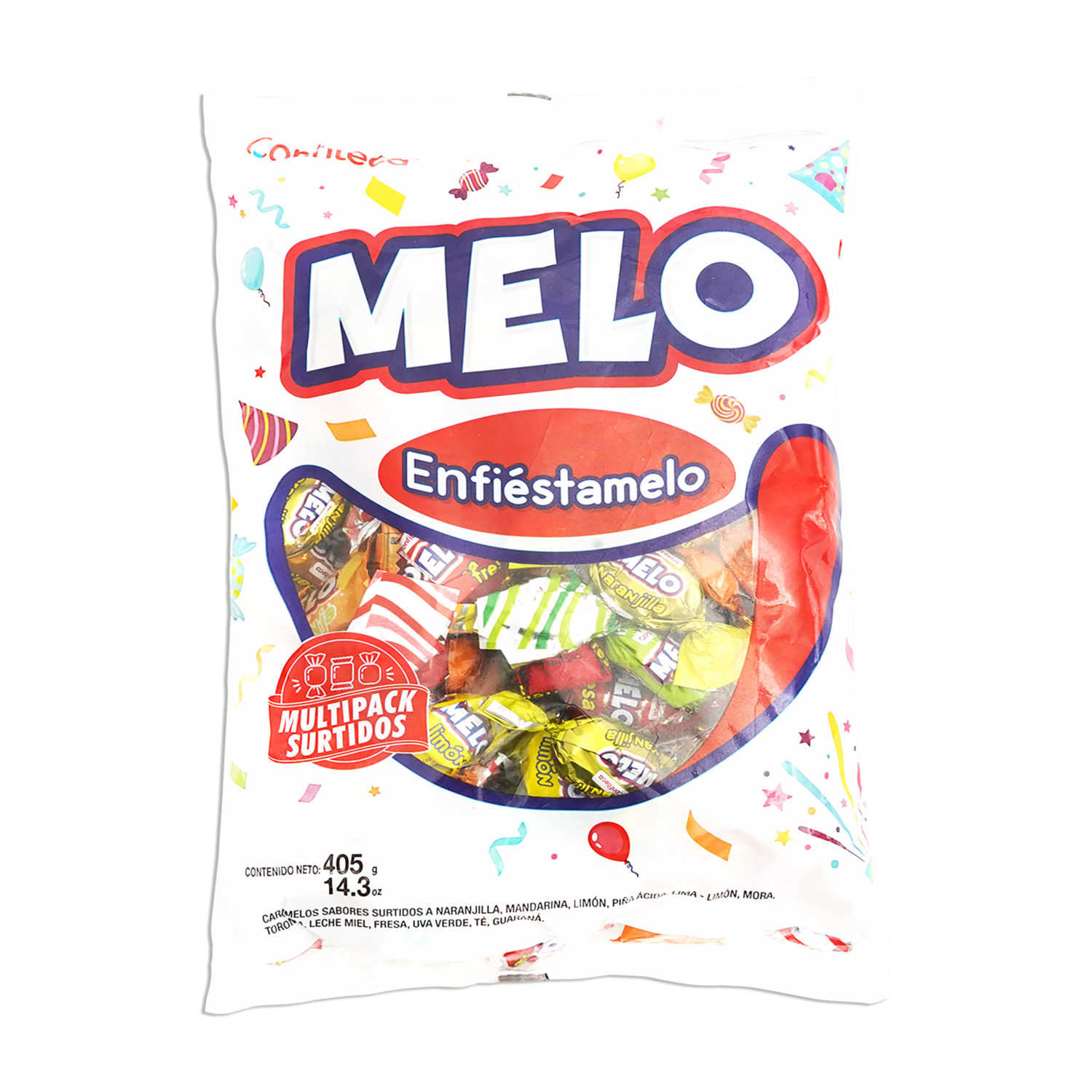 Caramelos Sabor Surtido MELO 405 G