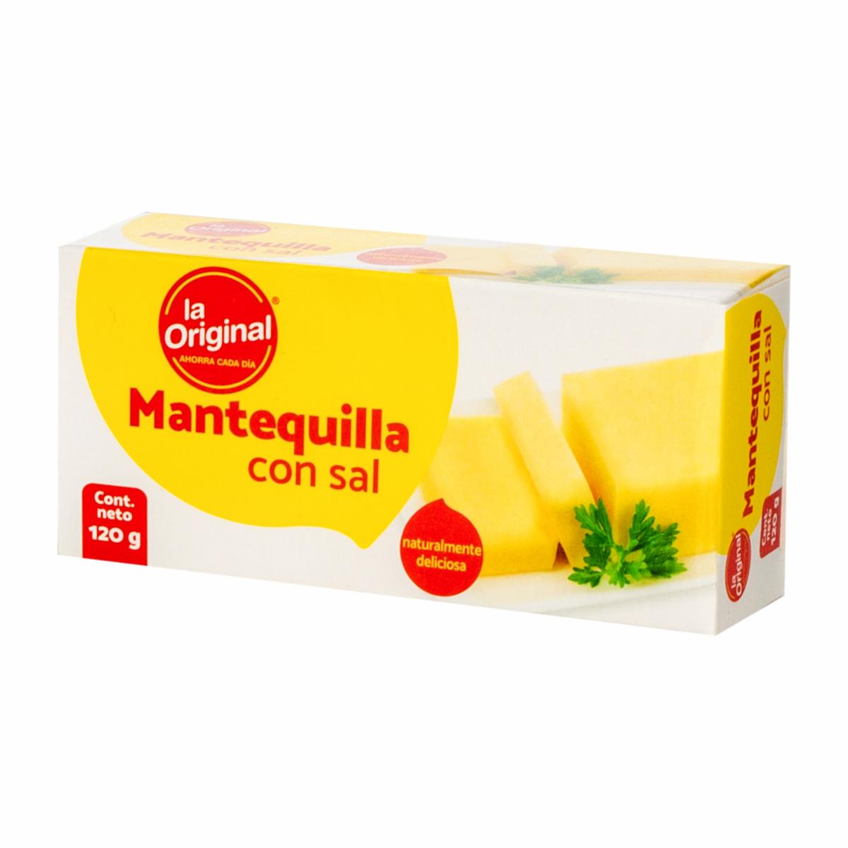 Mantequilla Con Sal LA ORIGINAL 120 G