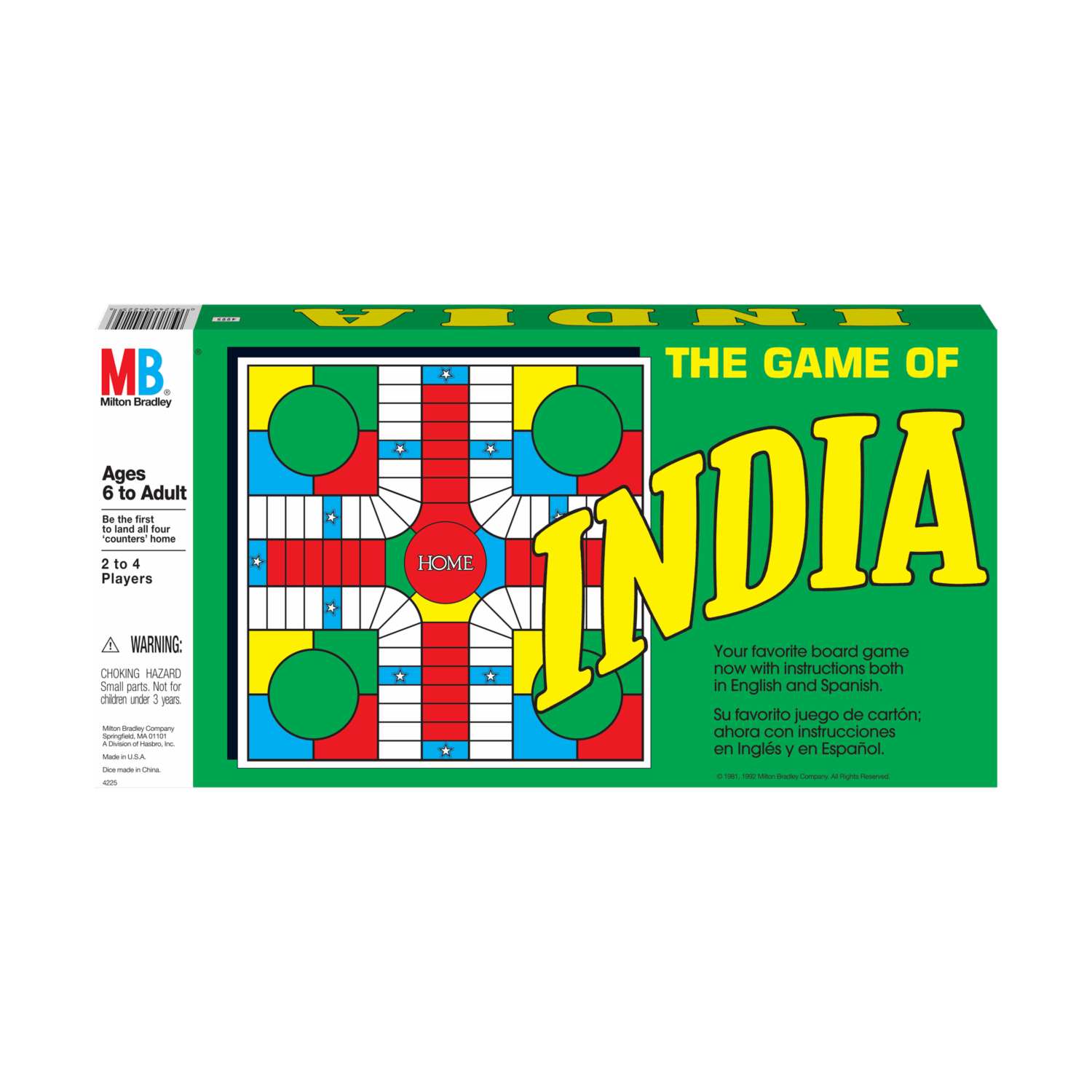 Juego De Mesa India HASBRO 2 – 4 Jugadores