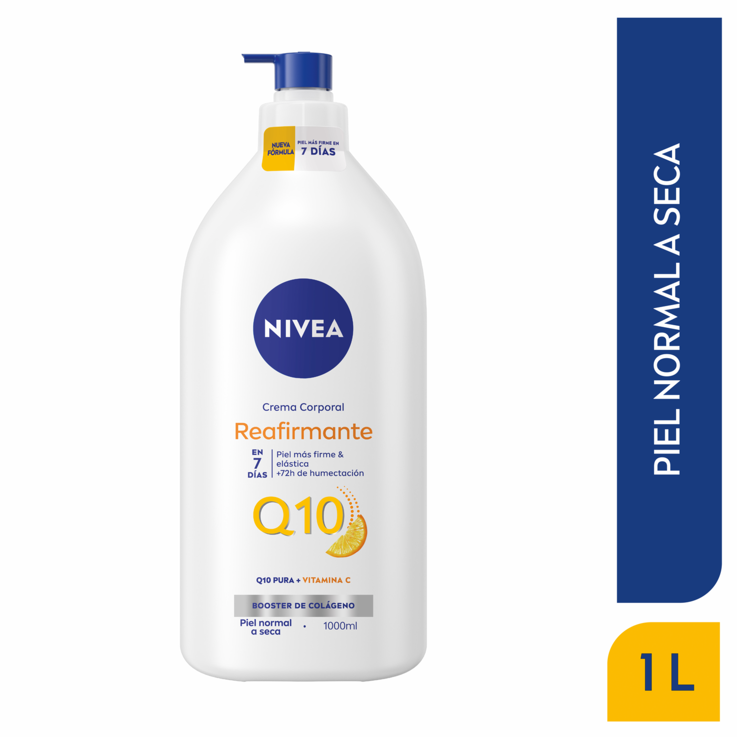 Crema Corporal Reafirmante Q10 + Vitamina C Todo Tipo De Piel NIVEA 1000 Ml