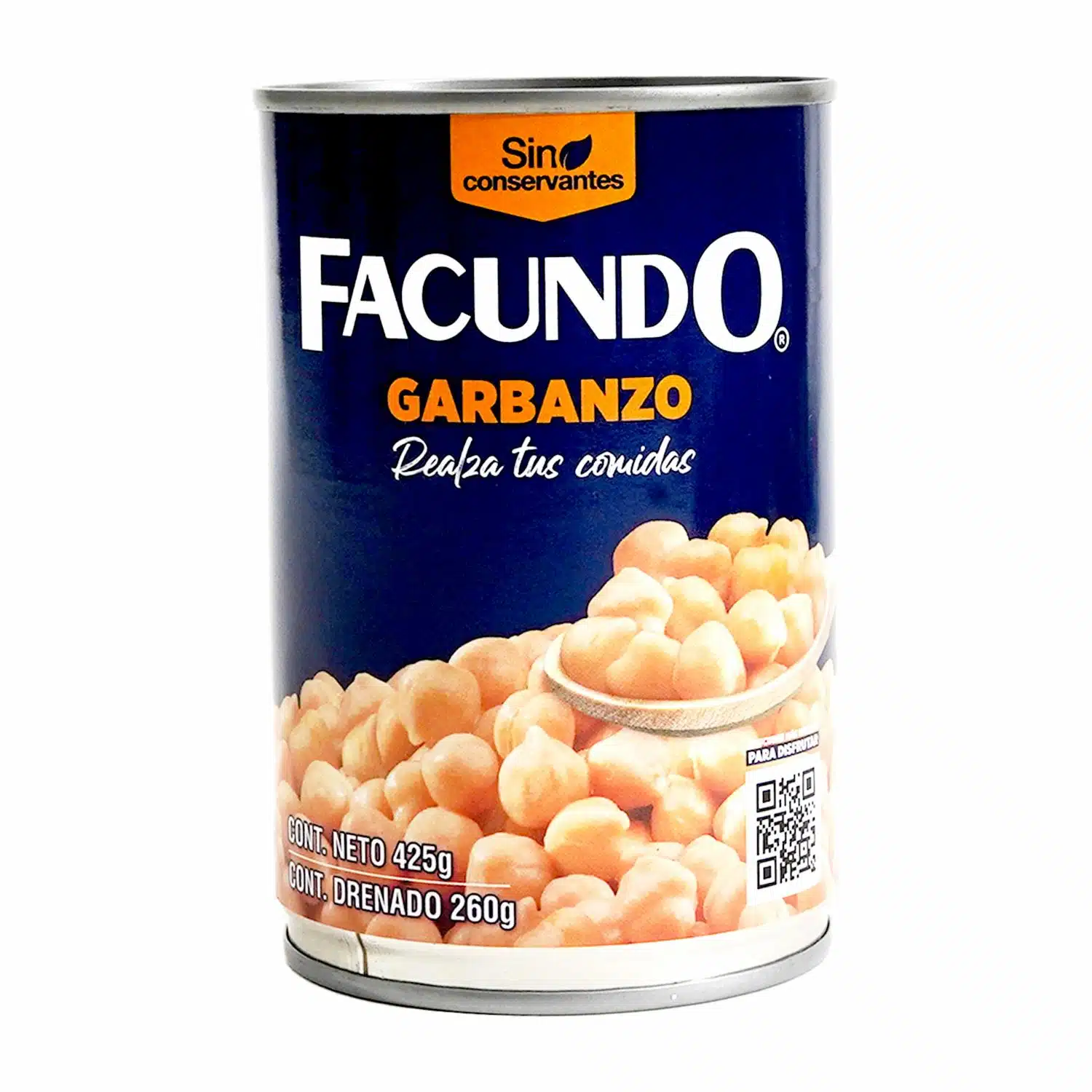 Garbanzo Enlatado Facundo 425 G