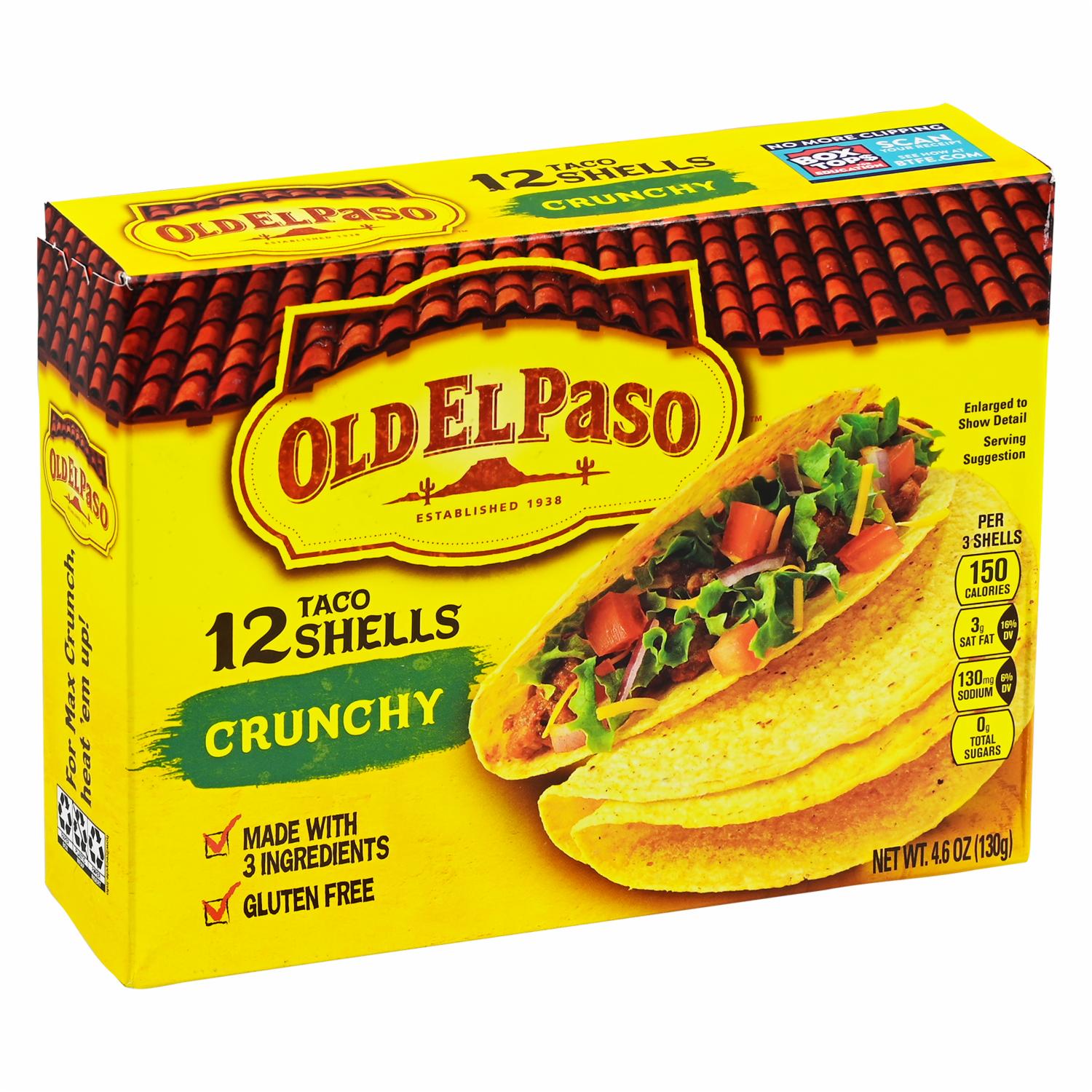 Tortillas Crujientes Taco OLD EL PASO 130 G