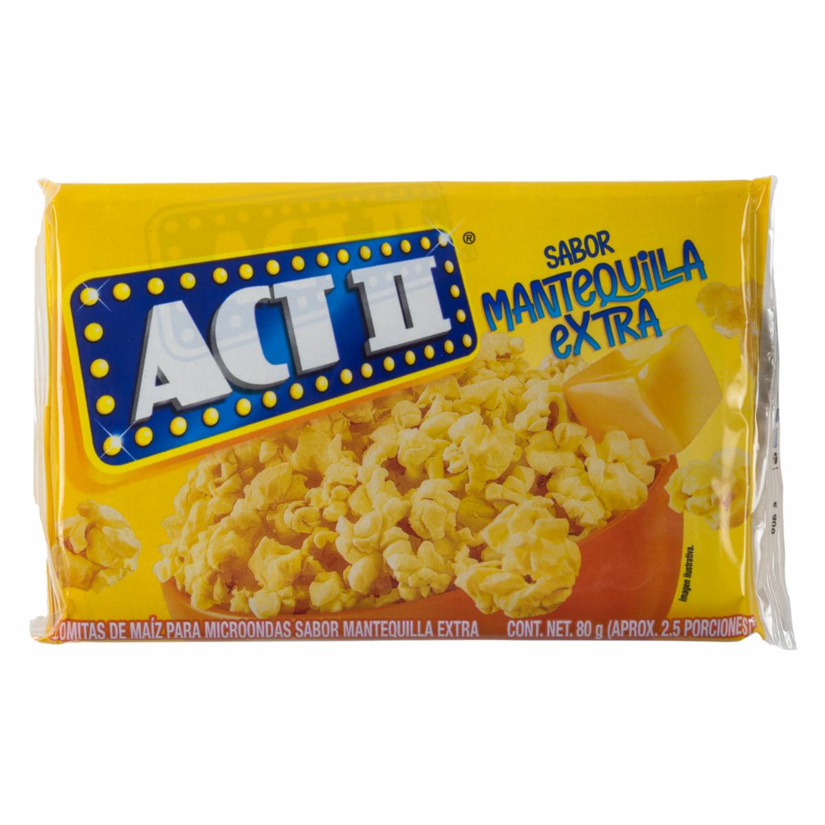 Canguil Extra Mantequilla ACT II 80 g