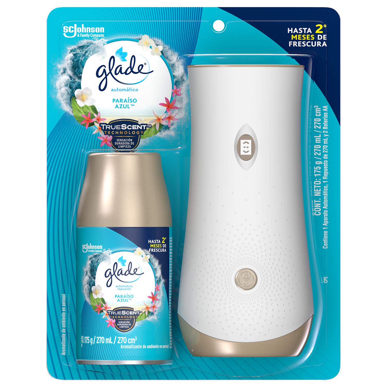 Ambientador Automático 3 En 1 GLADE 270 Ml