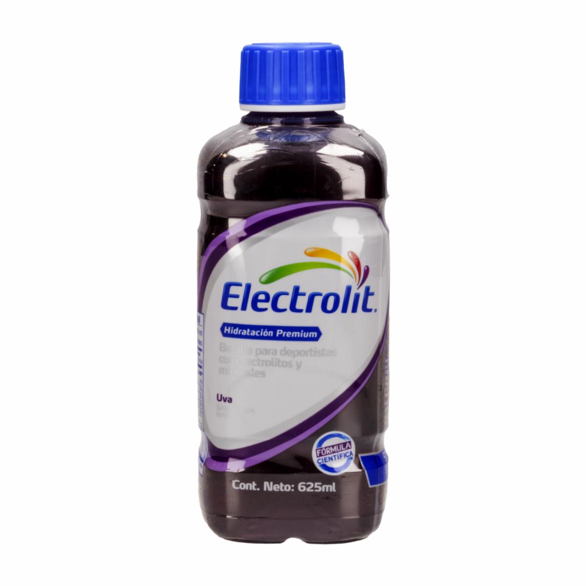 Bebida Hidratante Electrolítica Con Minerales Sabor A Uva ELECTROLIT 625 Ml