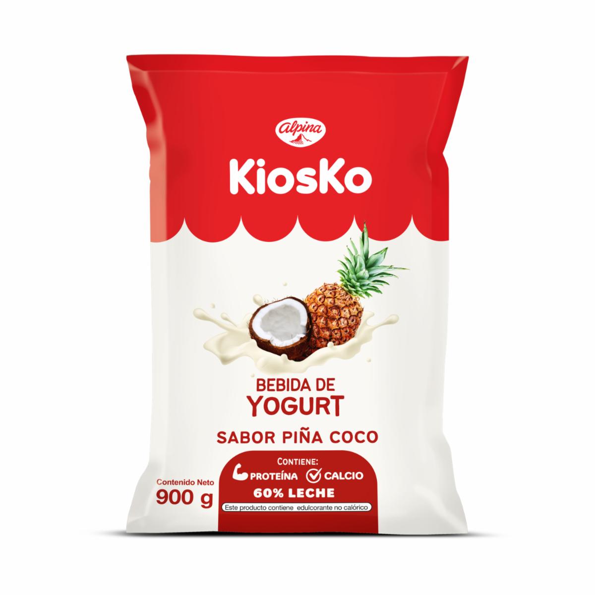 Yogurt Bebible Funda Piña Coco KIOSKO 900 G