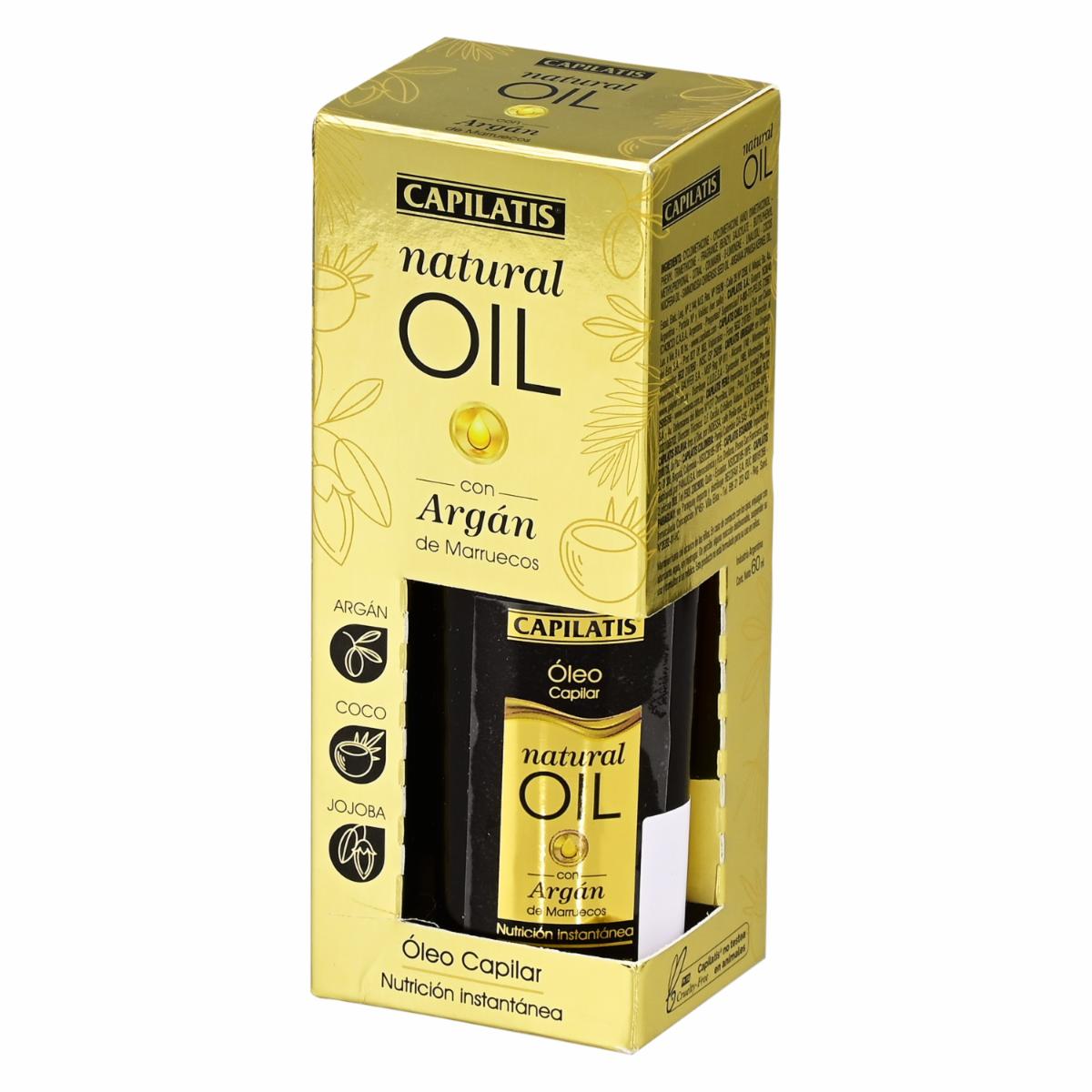 Tratamiento Capilar Óleo  Natural CAPILATIS 60 Ml
