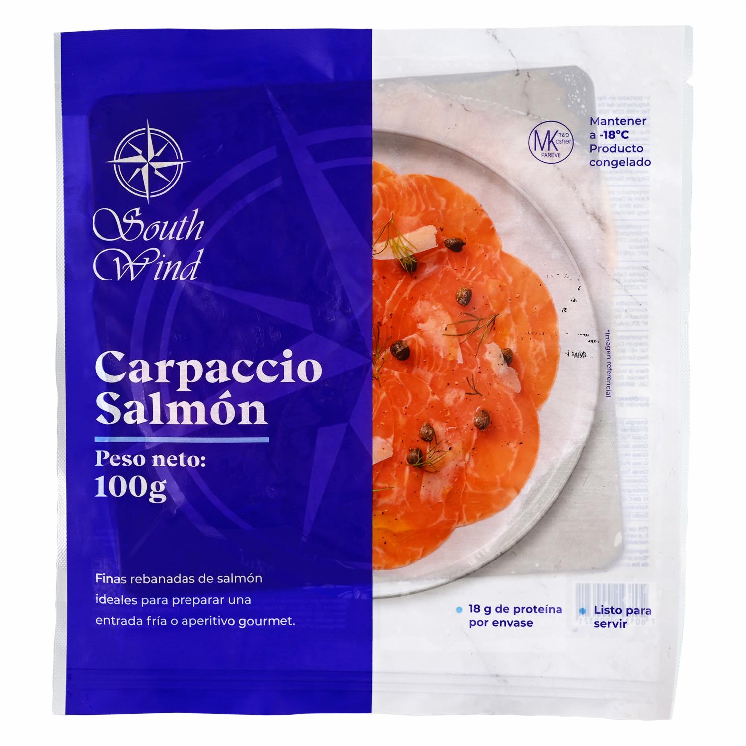 Salmón Carpaccio SOUTH WIND 100g