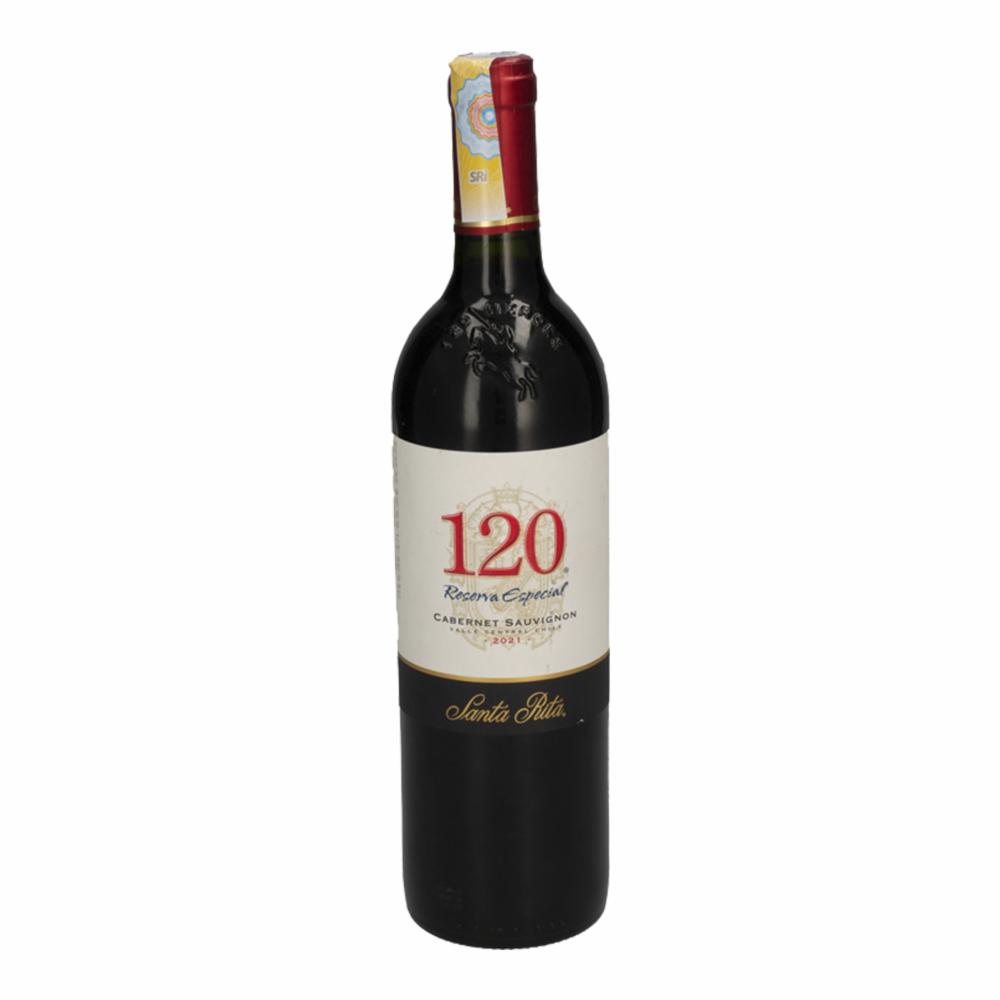 Vino Tinto 120 Caber-sauvignon Santa Rita 750 Ml