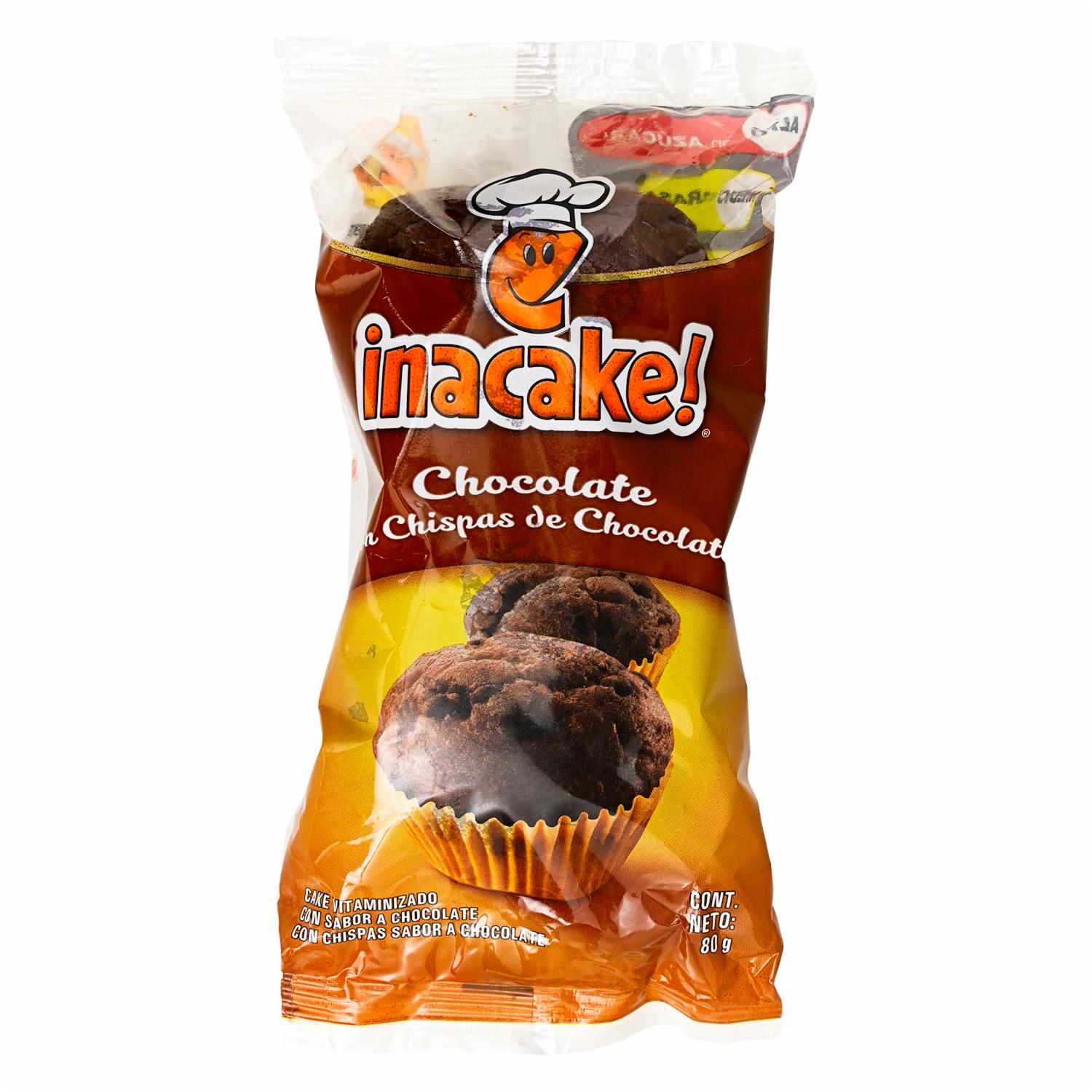 Chocolate Con Chispas De Chocolate INACAKE! 80G