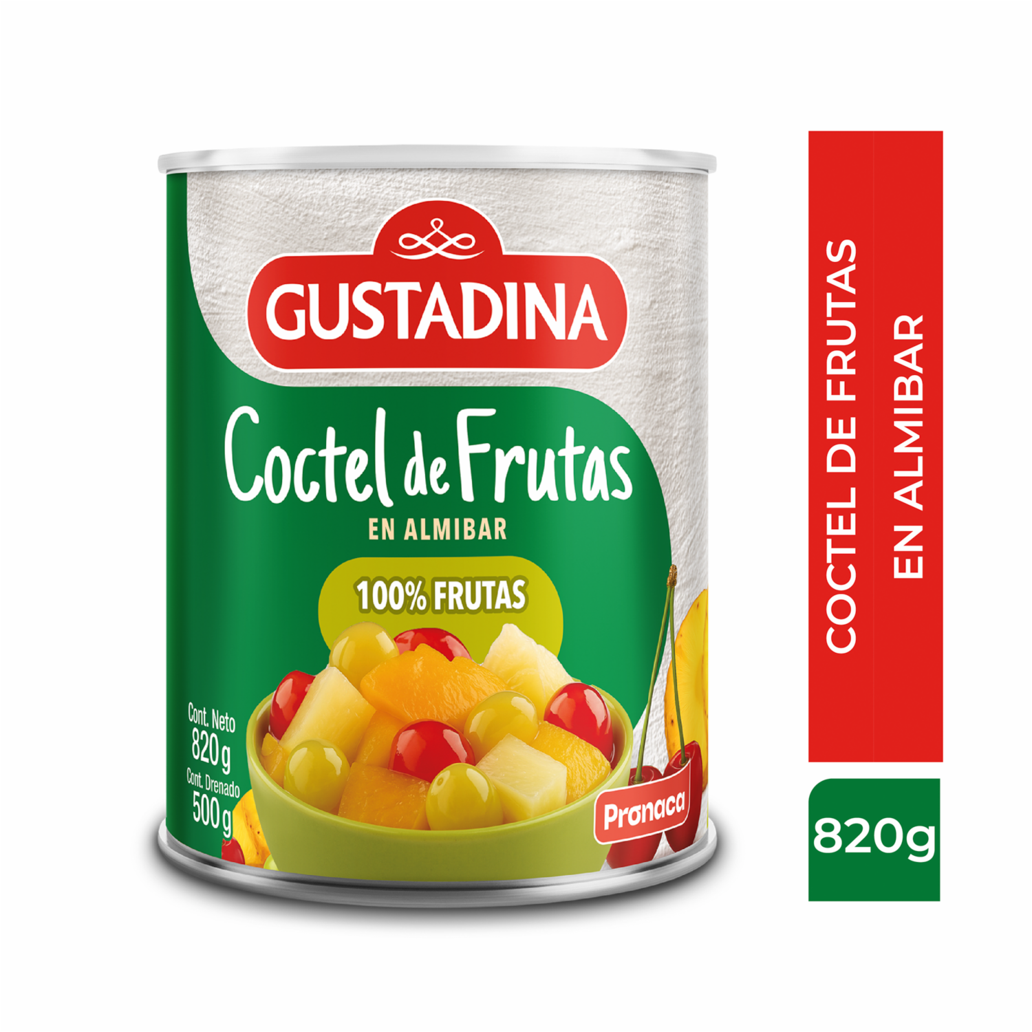 Fruta En Almíbar Coctel GUSTADINA 820 G