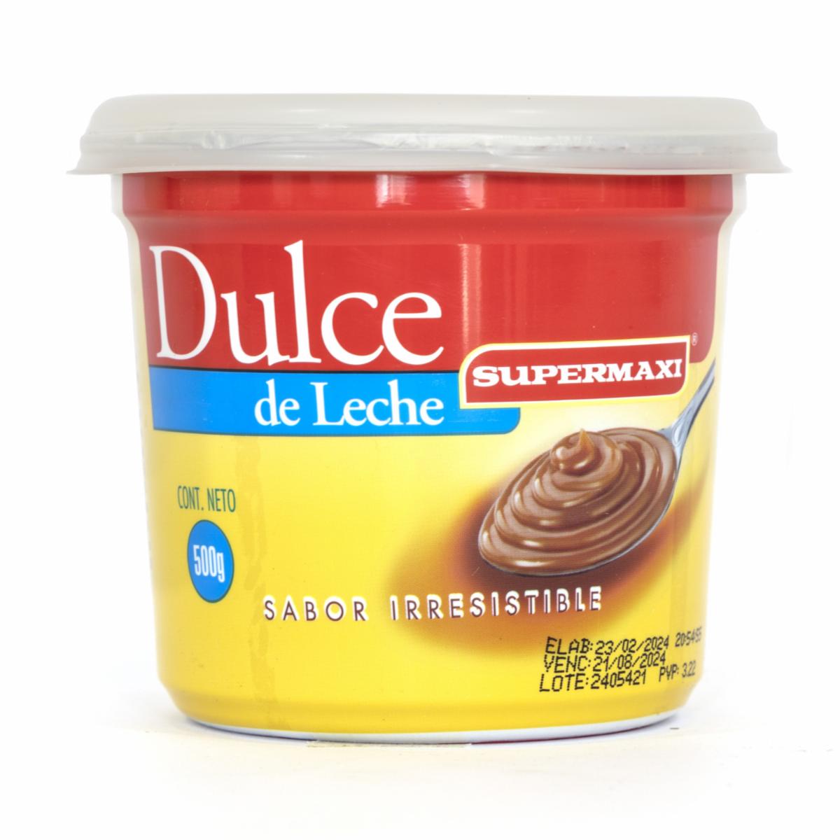 Dulce De Leche Tradicional Para Untar SUPERMAXI 500 G