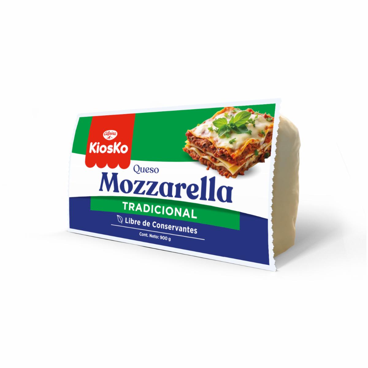 Queso Mozzarella Con Calcio KIOSKO 900 G