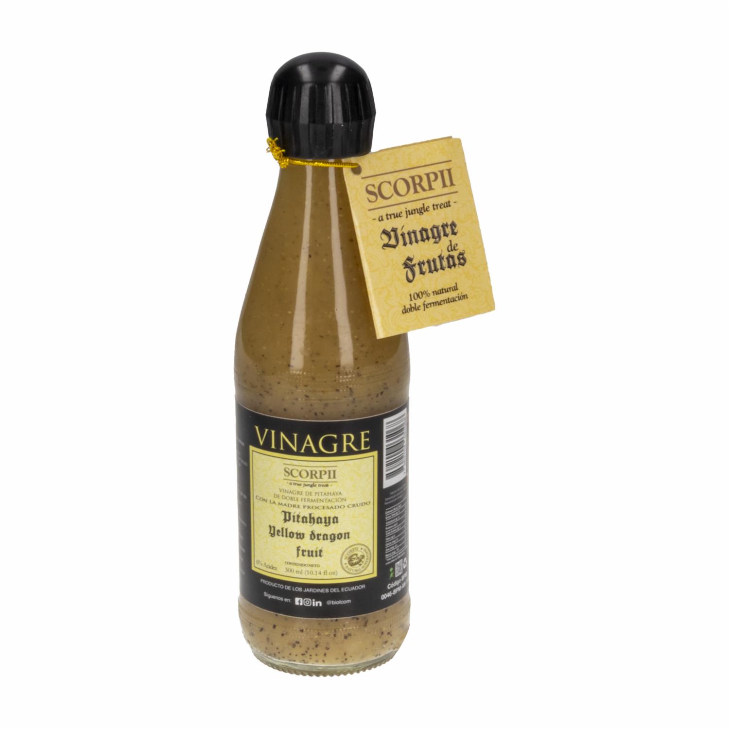 Vinagre De Pitahaya Con Pulpa SCORPII 300 G