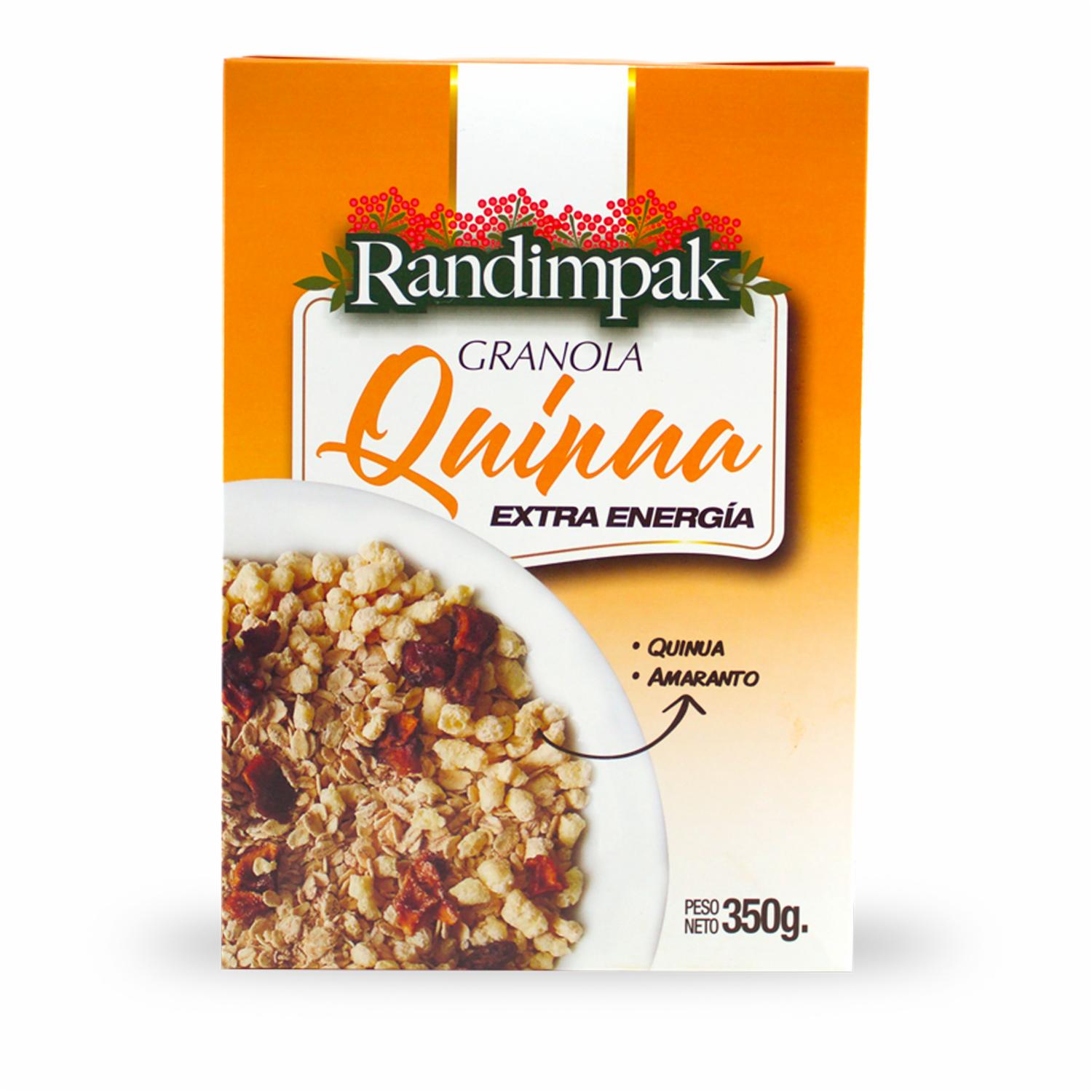 Granola Orgánica Extra Energía RANDIMPAK 350 G