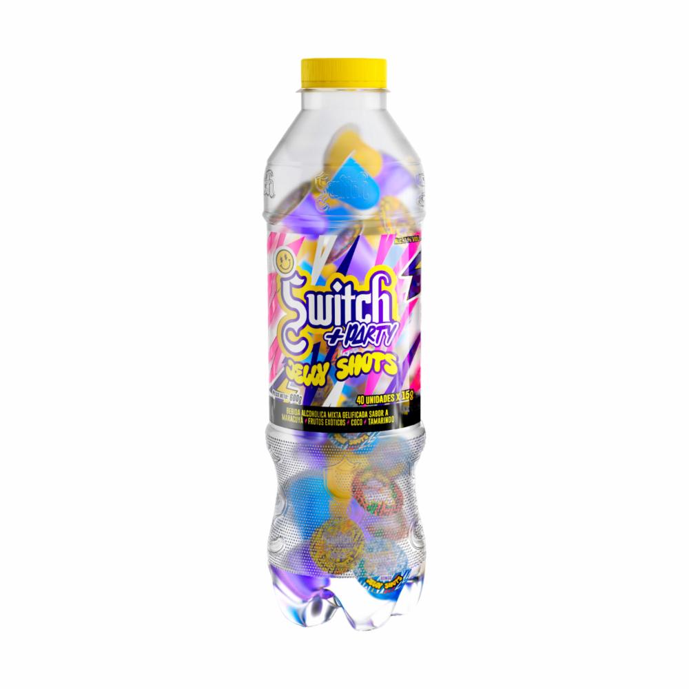 Jelly Shots Sabores Surtidos Switch + Party 600 G