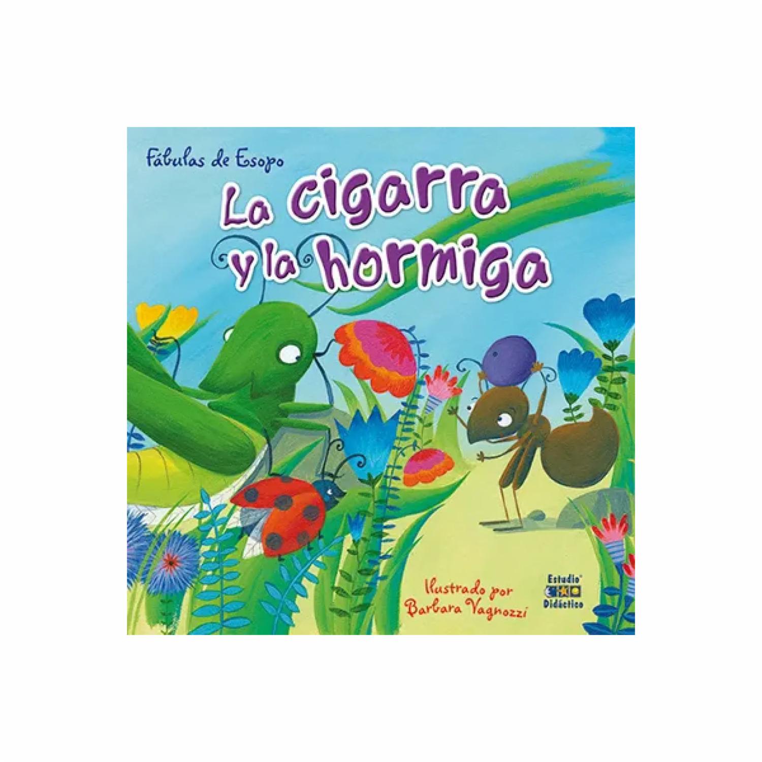 Libro La Hormiga Y La Cigarra ESTUDIO DIDACTICO 24 Páginas