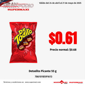 Detodito Picante 55 g