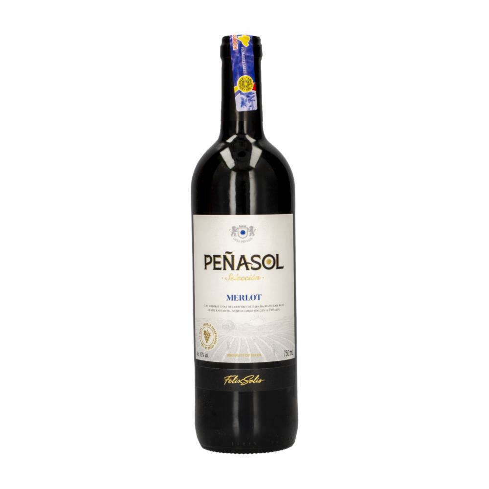 Vino Tinto Merlot Selección PeÑasol 750 Ml